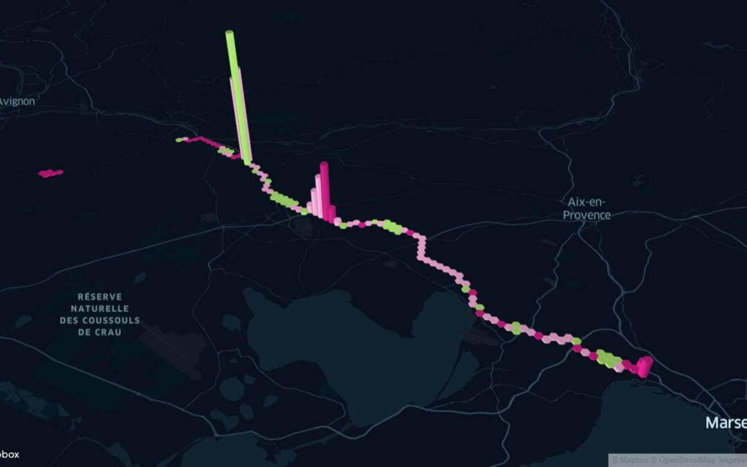 48 hours tracking Particulate Matter exposure every second..